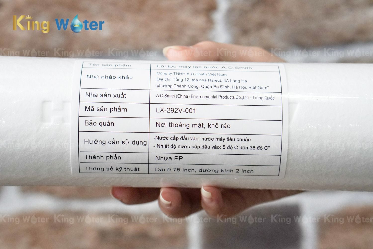 Combo 5 Lõi Lọc Nước AO Smith A1/A2/M2