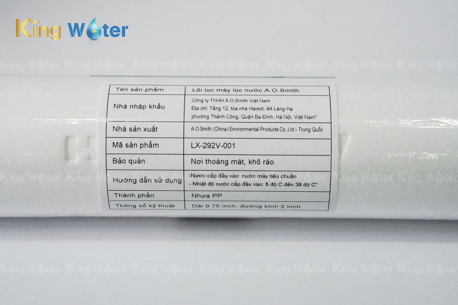 Combo 5 Lõi Lọc Nước AO Smith AR600-C-S-1