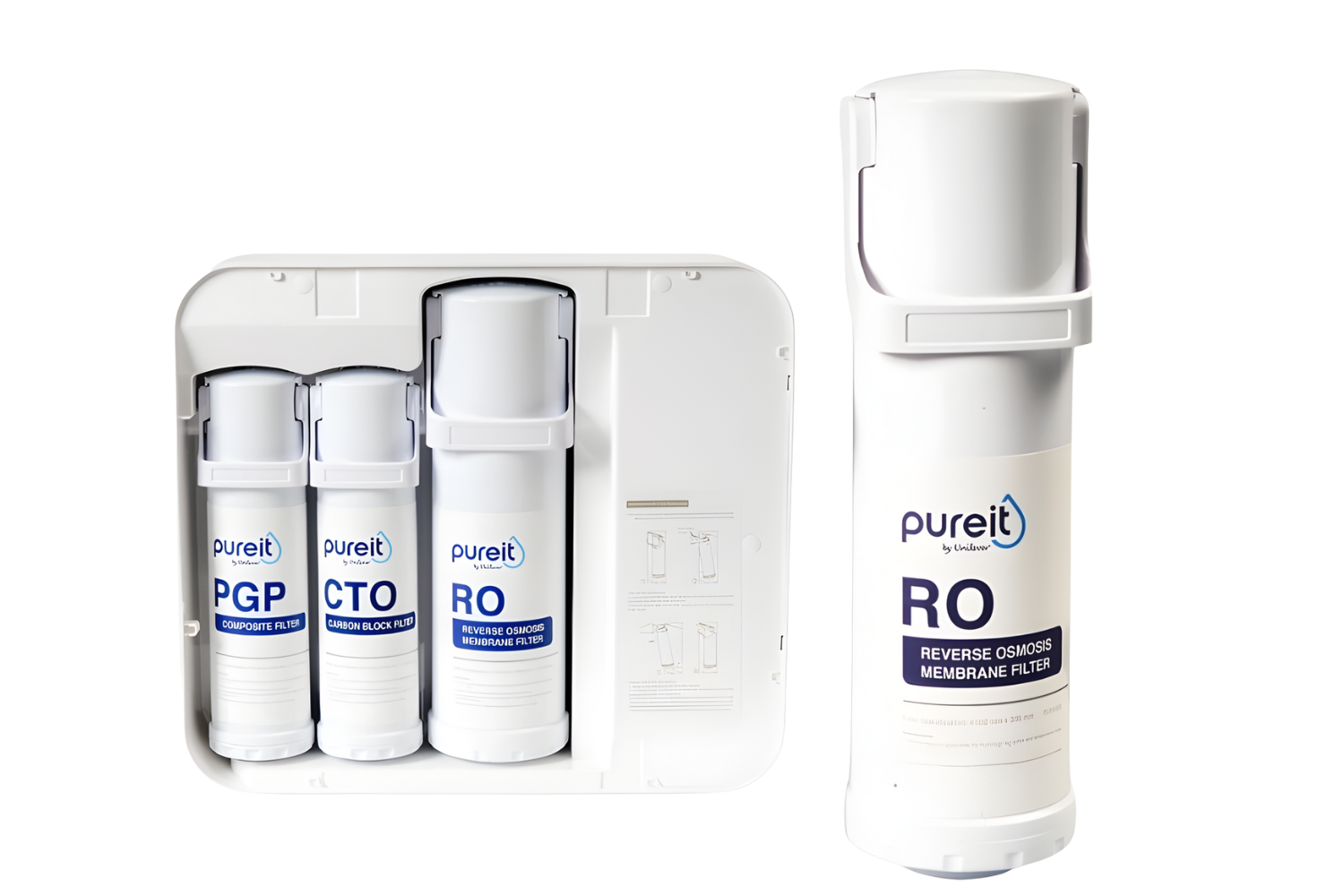 Combo 3 Lõi Lọc (PGP, RO, CTO) | Dùng Cho Máy Unilever Pureit Delica UR5840