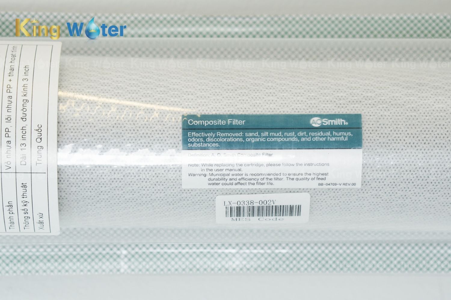 Lõi lọc số 1 AO Smith Composite 5in1 | PJ-2854-V