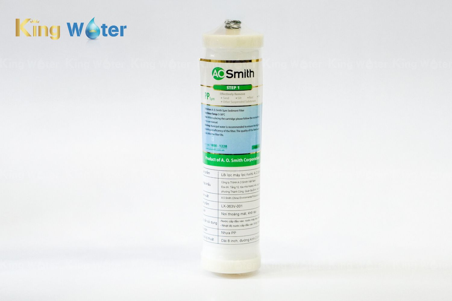 Combo 5 Lõi Lọc Nước AO Smith AR75-U2