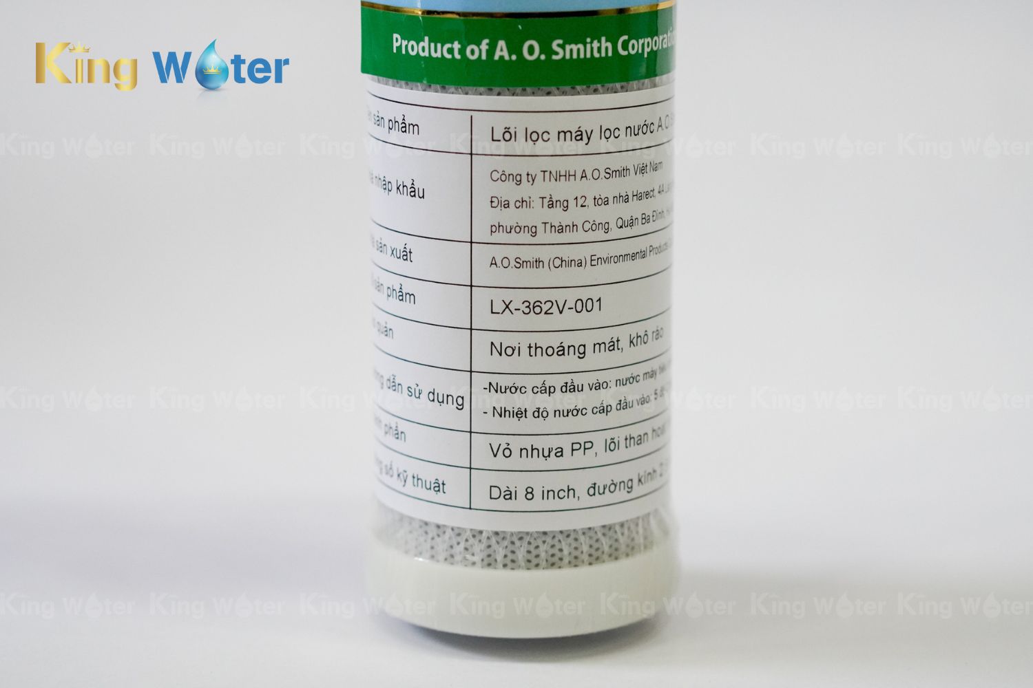 Lõi lọc số 2 AO Smith Carbon Block | LX-362V-001
