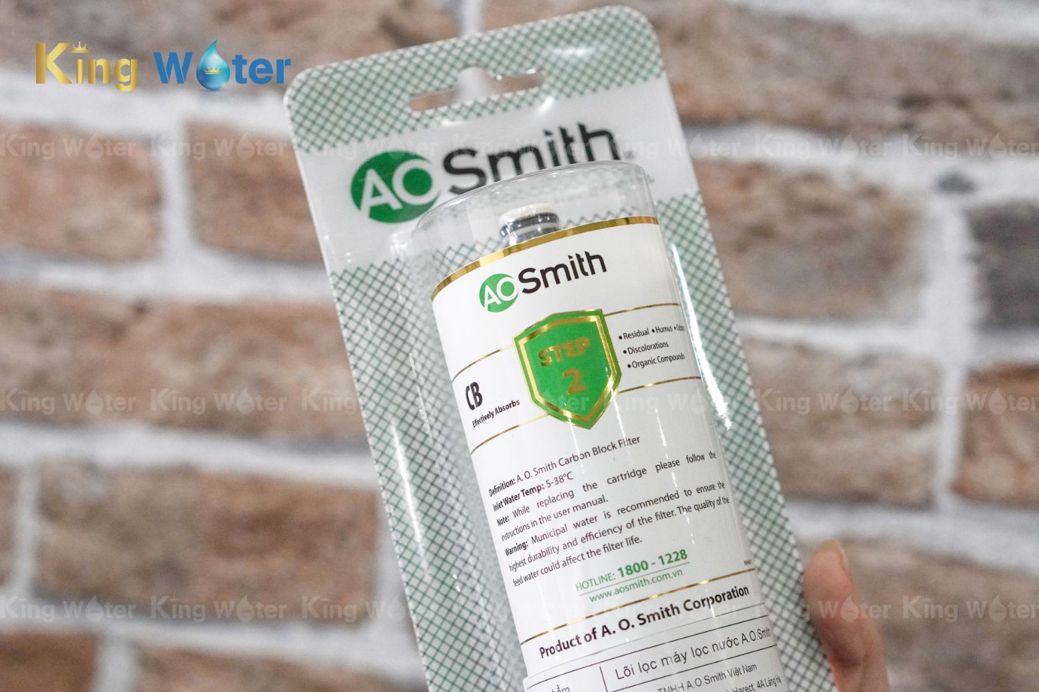 Lõi lọc số 4 Ao Smith Carbon Block | LX-0023-V