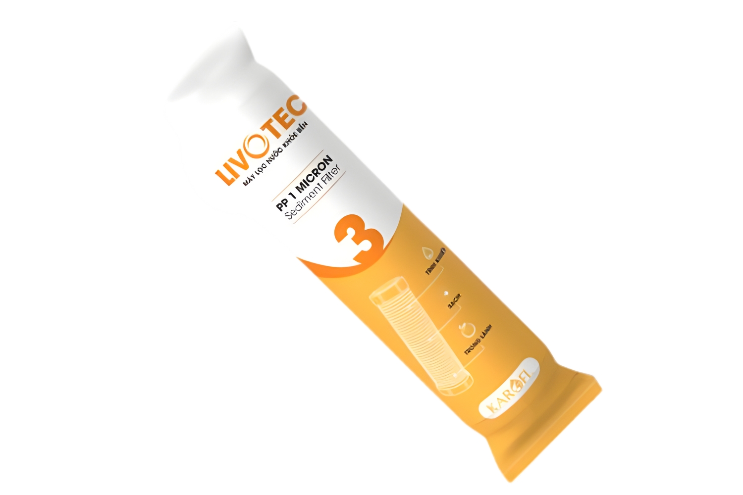 Lõi Lọc Thô Livotec Số 3 | Vi Lọc PP1