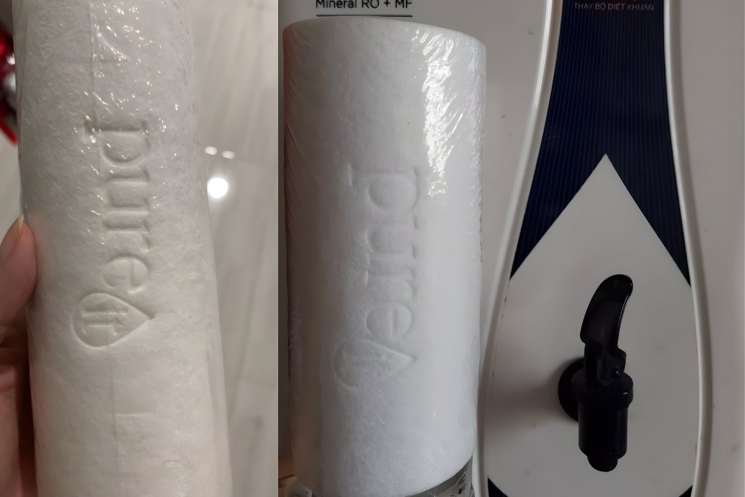 Lõi Lọc Thô SF | Dùng Cho Máy Unilever Pureit Ultima [Đen/Trắng]