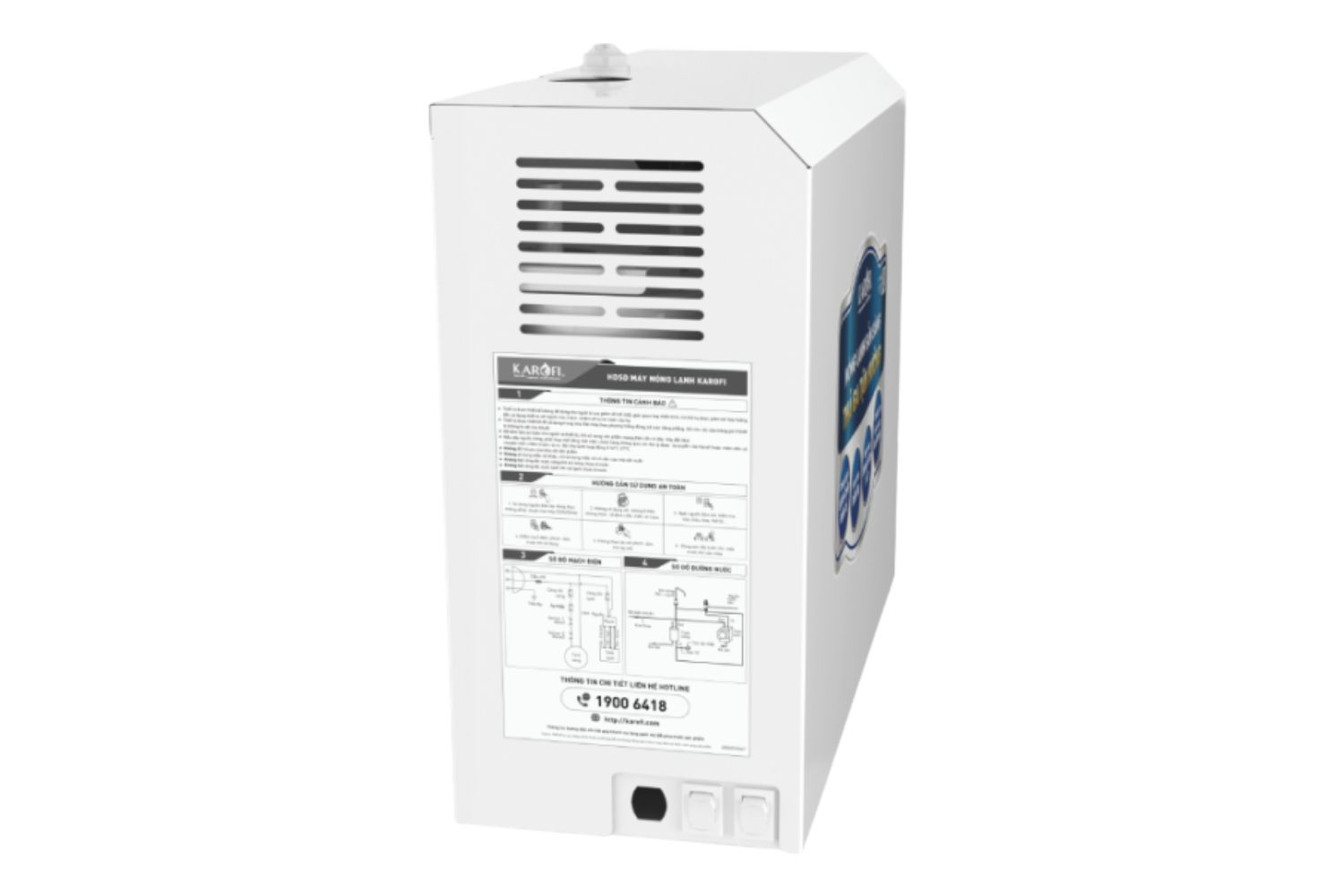 Máy Làm Nóng Lạnh Karofi KAO-T80 | Treo Tường