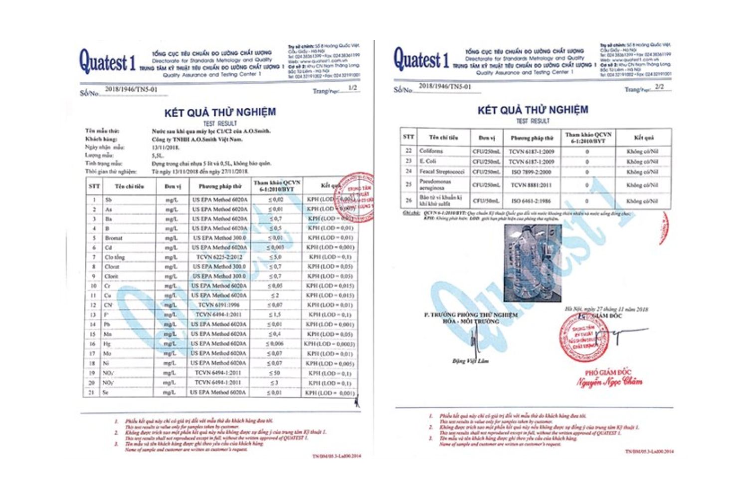 Máy Lọc Nước RO AO Smith C2 | Để Bàn 4 Lõi Lọc