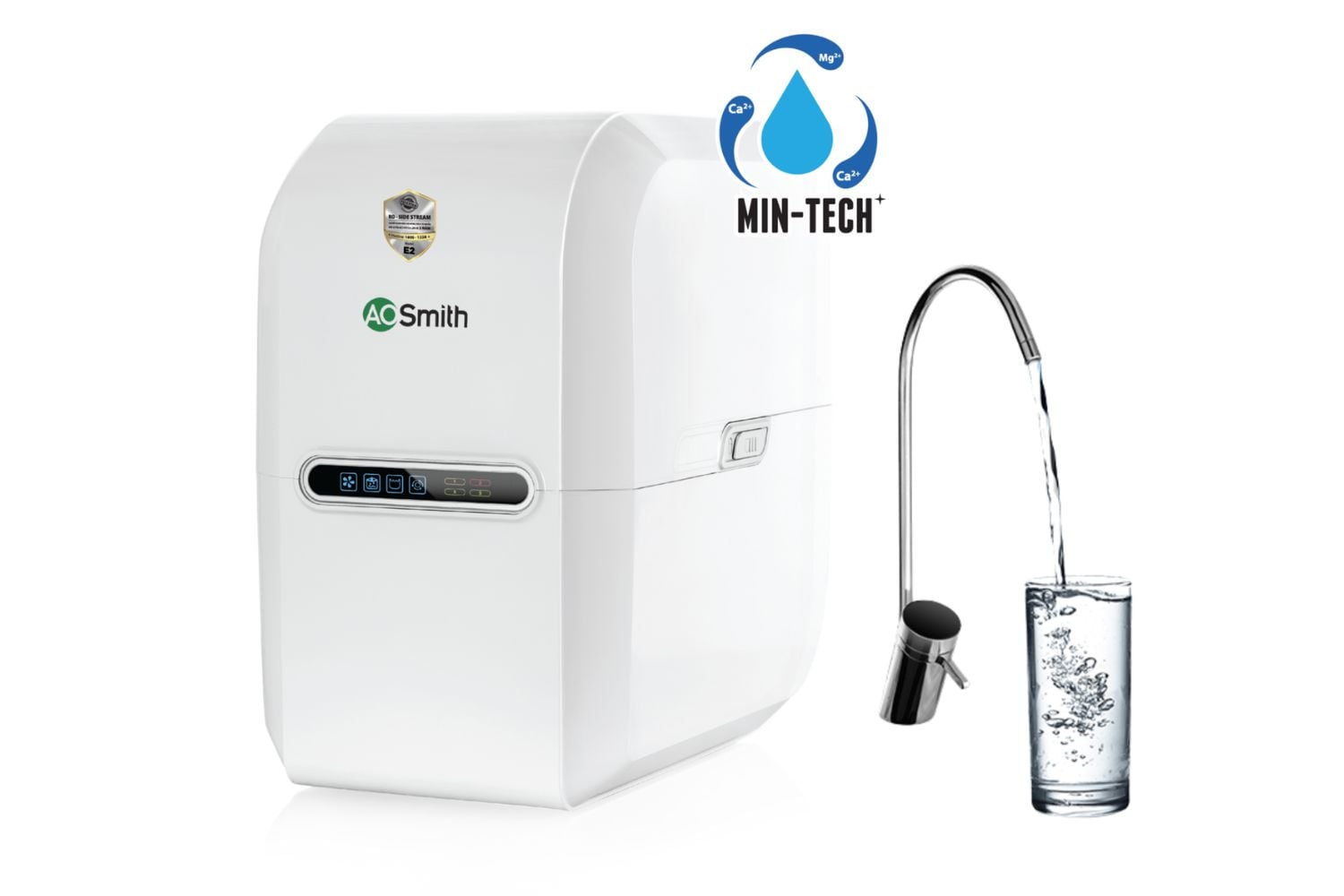 Máy Lọc Nước RO AO Smith E2 | Âm Tủ 5 Lõi Lọc