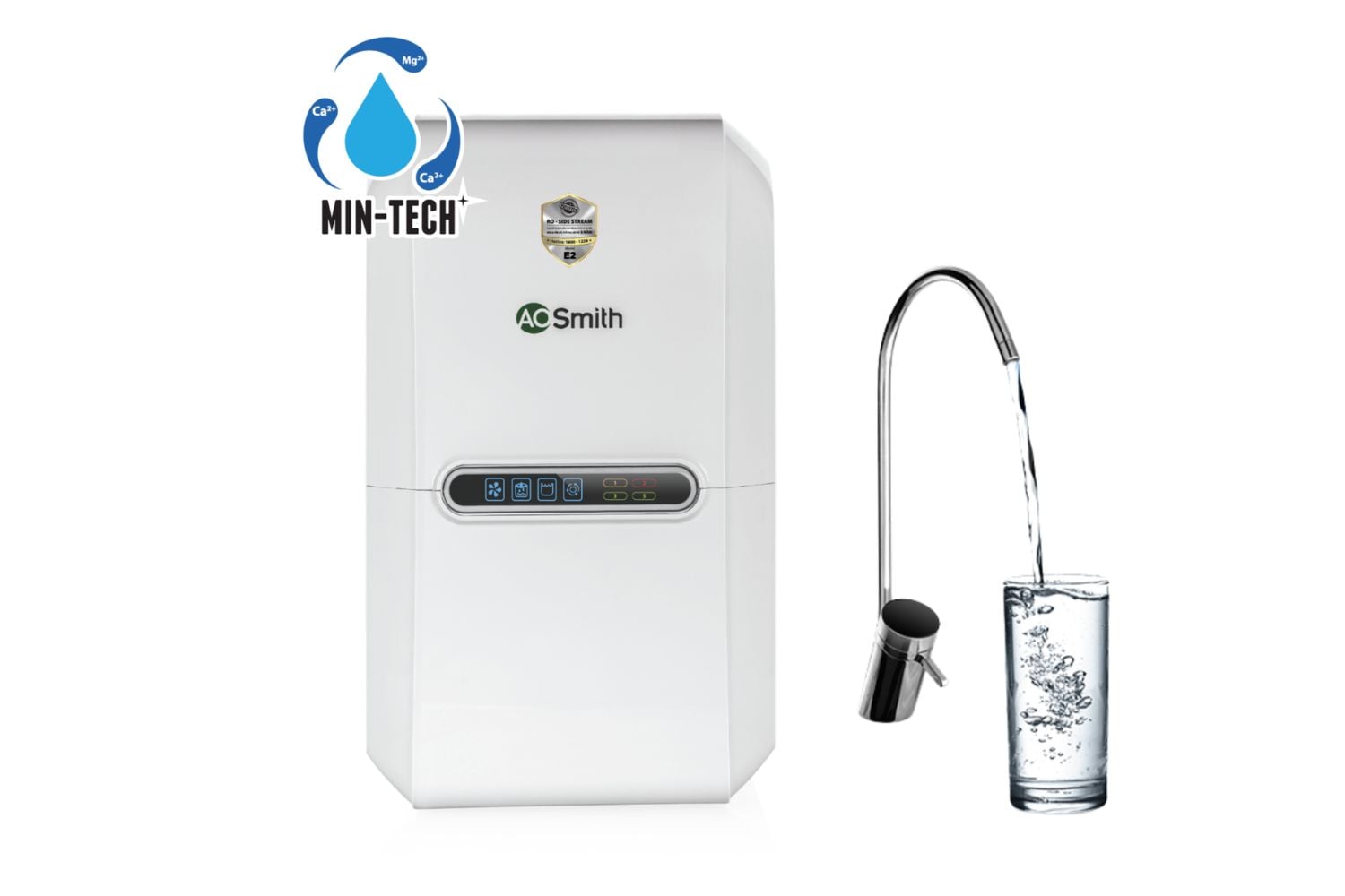 Máy Lọc Nước RO AO Smith E2 | Âm Tủ 5 Lõi Lọc