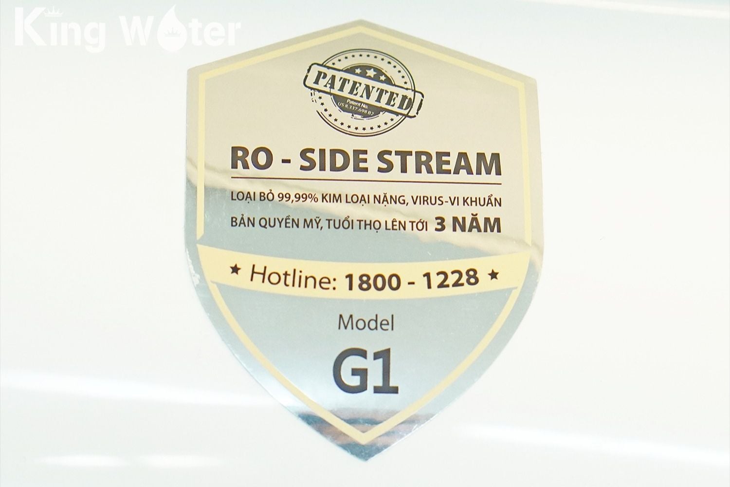 Máy Lọc Nước RO AO Smith G1 | Âm Tủ 5 Lõi Lọc