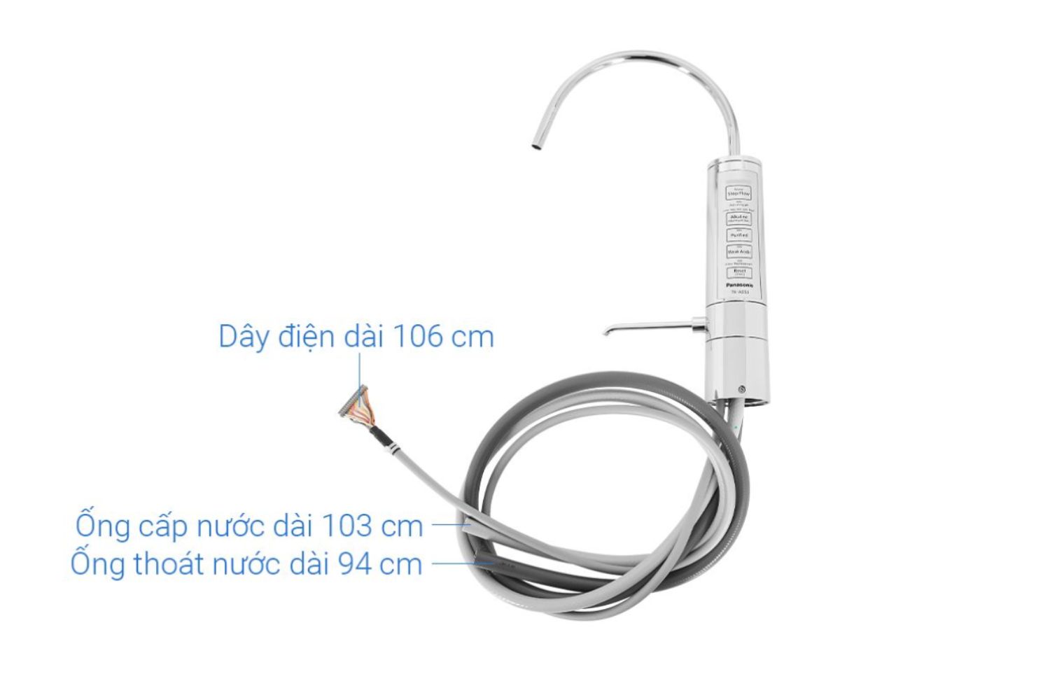 Máy Lọc Nước Điện Giải Ion Kiềm Panasonic TK-AB50 | 5 Tấm Điện Cực