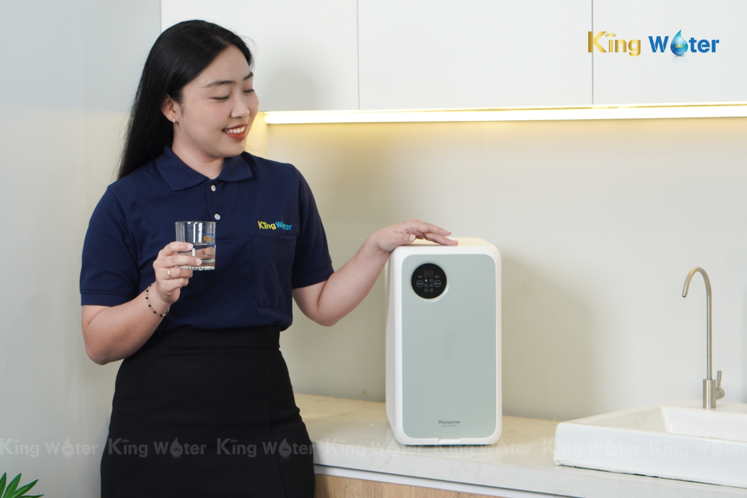 Máy lọc nước Kangaroo Hydrogen KG400HU | 5 Lõi