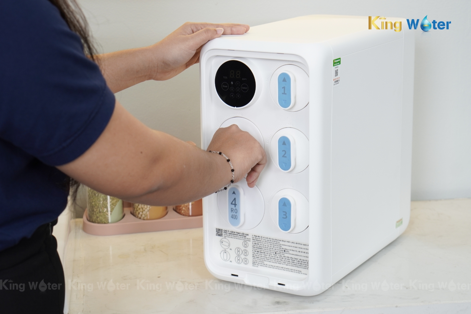 Máy lọc nước Kangaroo Hydrogen KG400HU | 5 Lõi