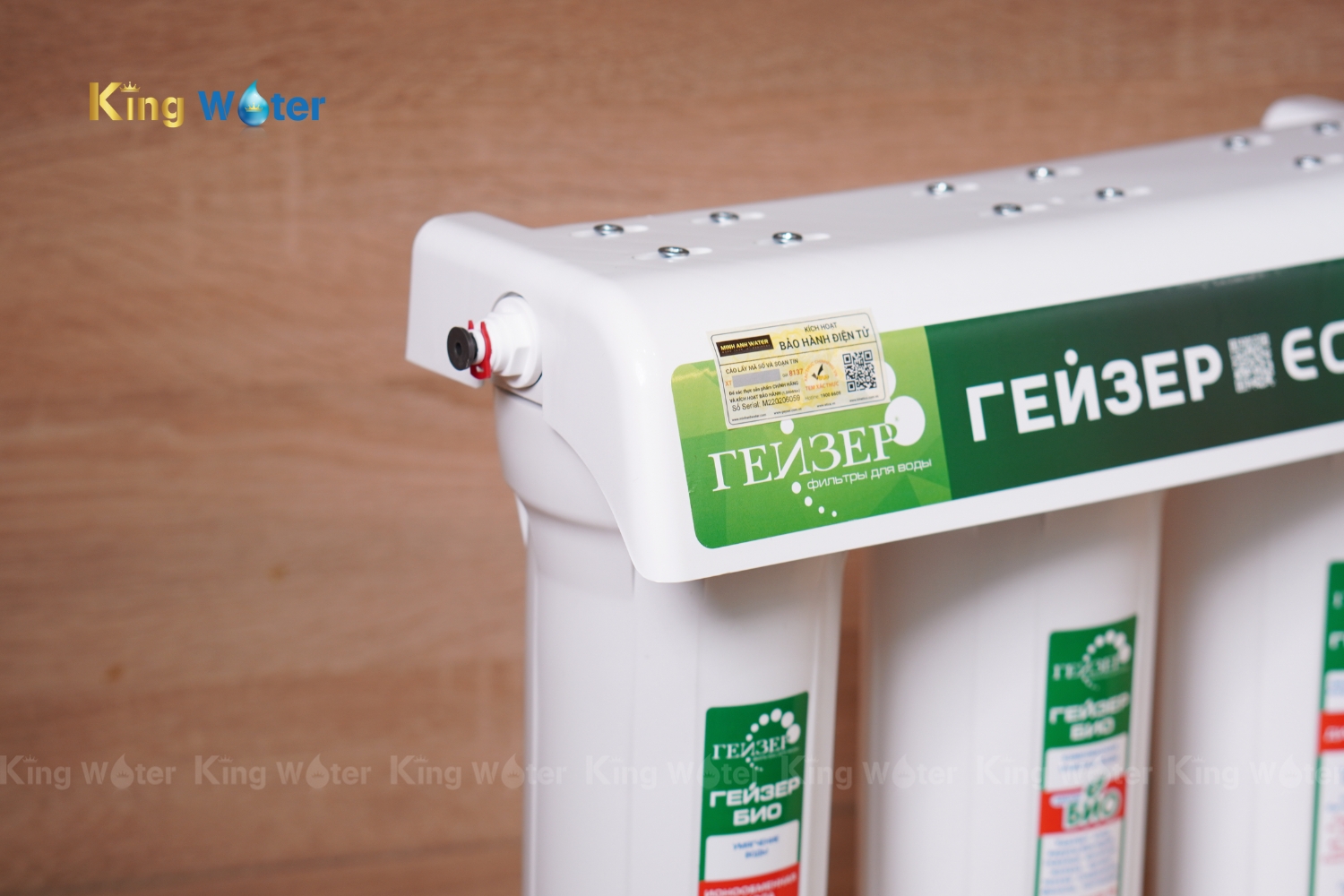 Máy Lọc Nước Nano Geyser Ecotar 4 | 3 Lõi Lọc