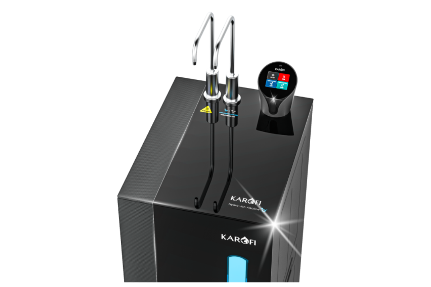 Máy Lọc Nước RO Nóng Lạnh Hydro-ion Kiềm Karofi KAE-S86 | Tủ Đứng 12 Lõi