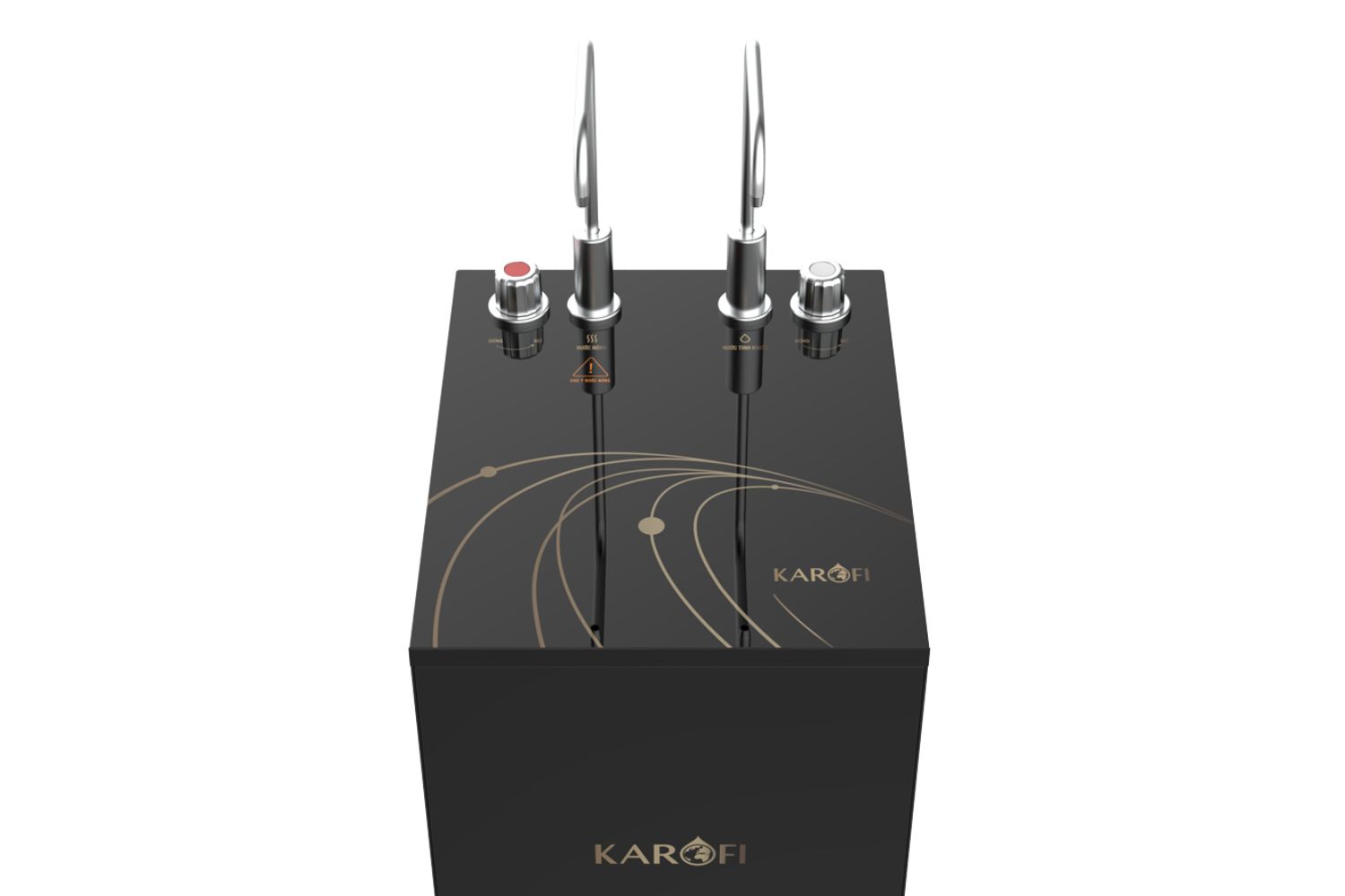 Máy Lọc Nước RO Nóng Nguội Karofi KAH-D15 | Tủ Đứng 11 Lõi