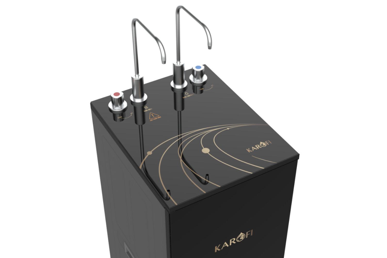 Máy Lọc Nước RO Nóng Nguội Karofi KAH-D15 | Tủ Đứng 11 Lõi