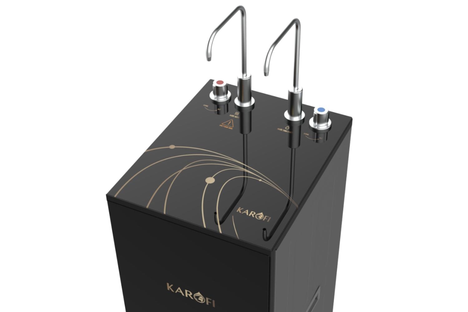 Máy Lọc Nước RO Nóng Nguội Karofi KAH-D15 | Tủ Đứng 11 Lõi