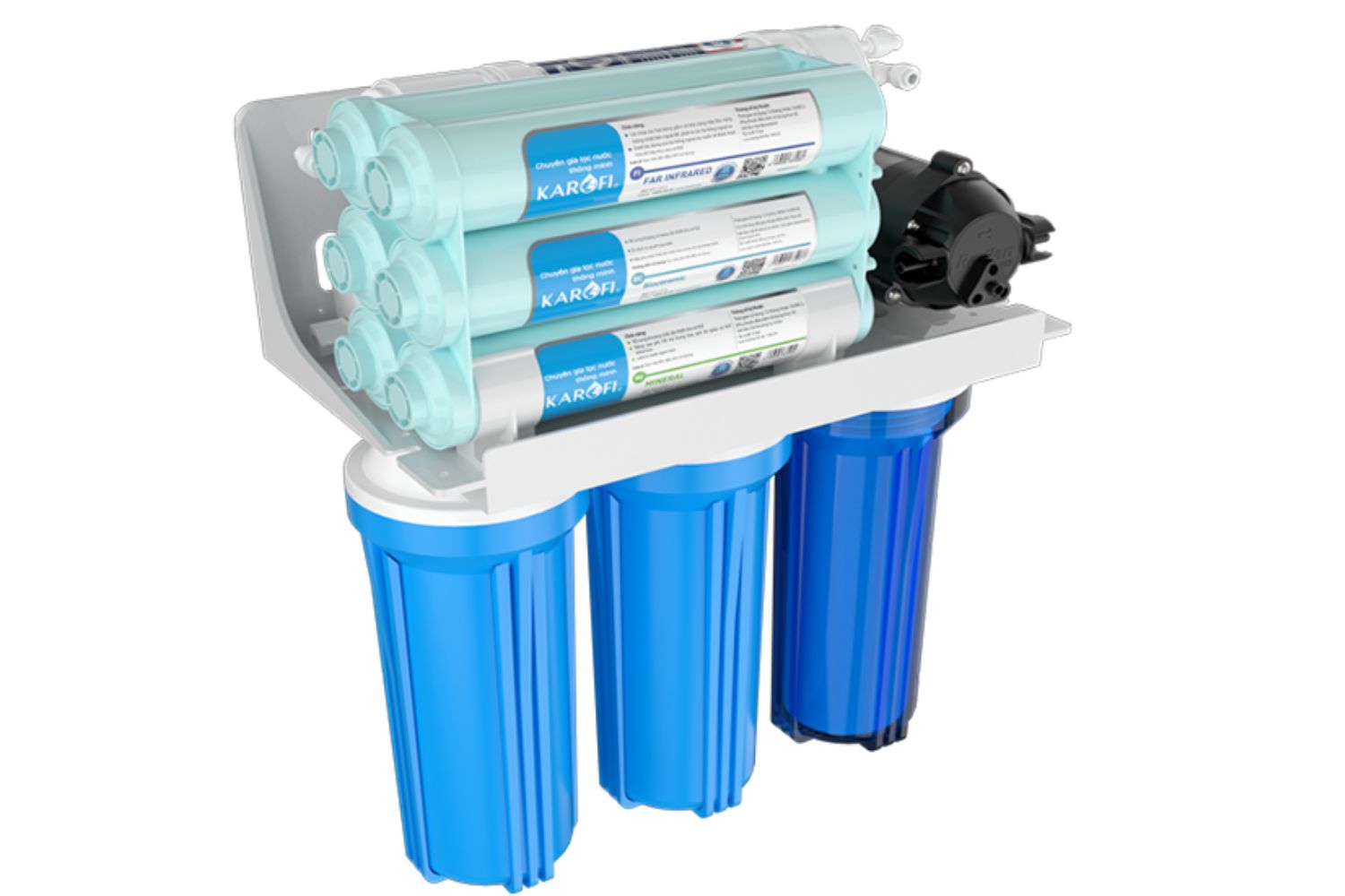 Máy Lọc Nước RO Karofi KT-ERO100V | Âm Tủ 10 Lõi