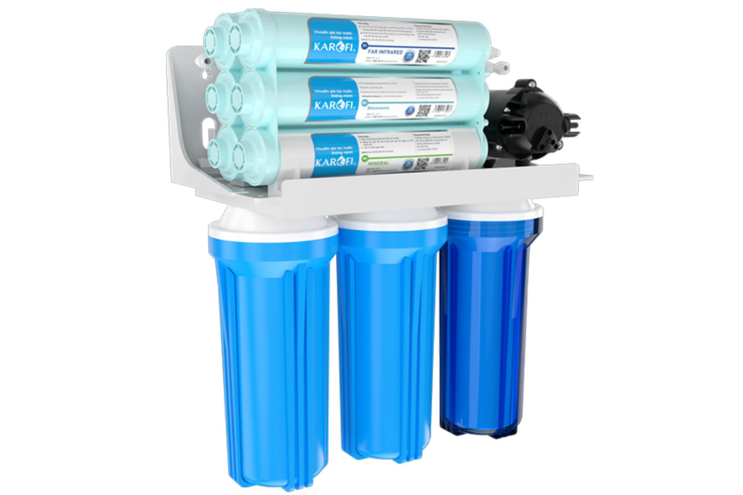 Máy Lọc Nước RO Karofi KT-ERO100V | Âm Tủ 10 Lõi