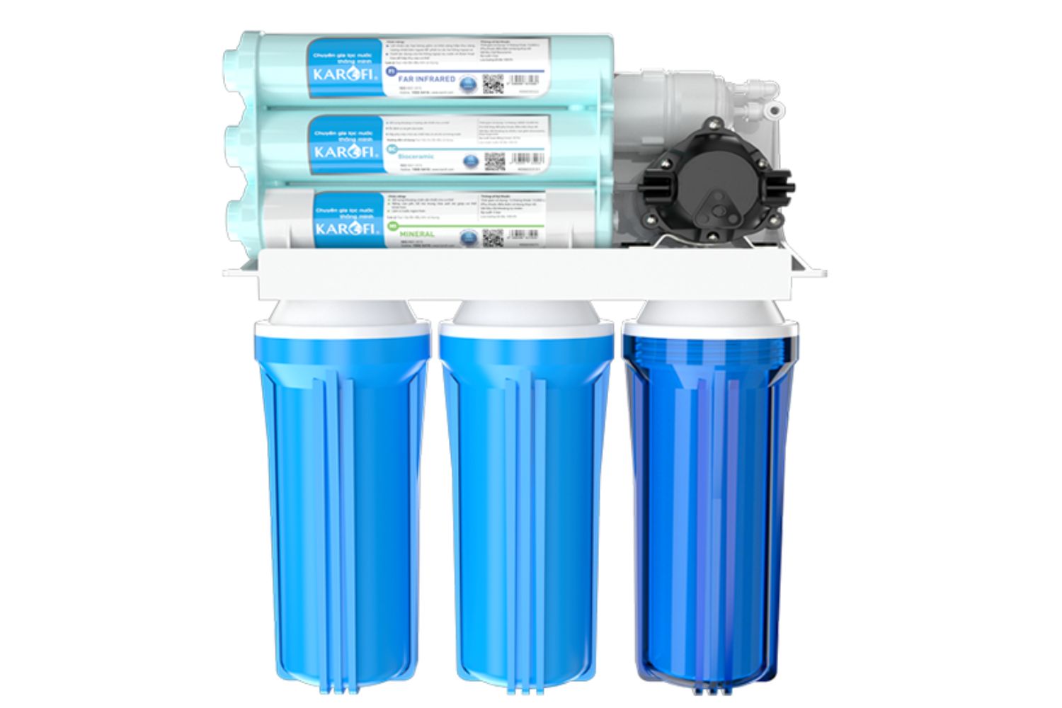 Máy Lọc Nước RO Karofi KT-ERO100V | Âm Tủ 10 Lõi