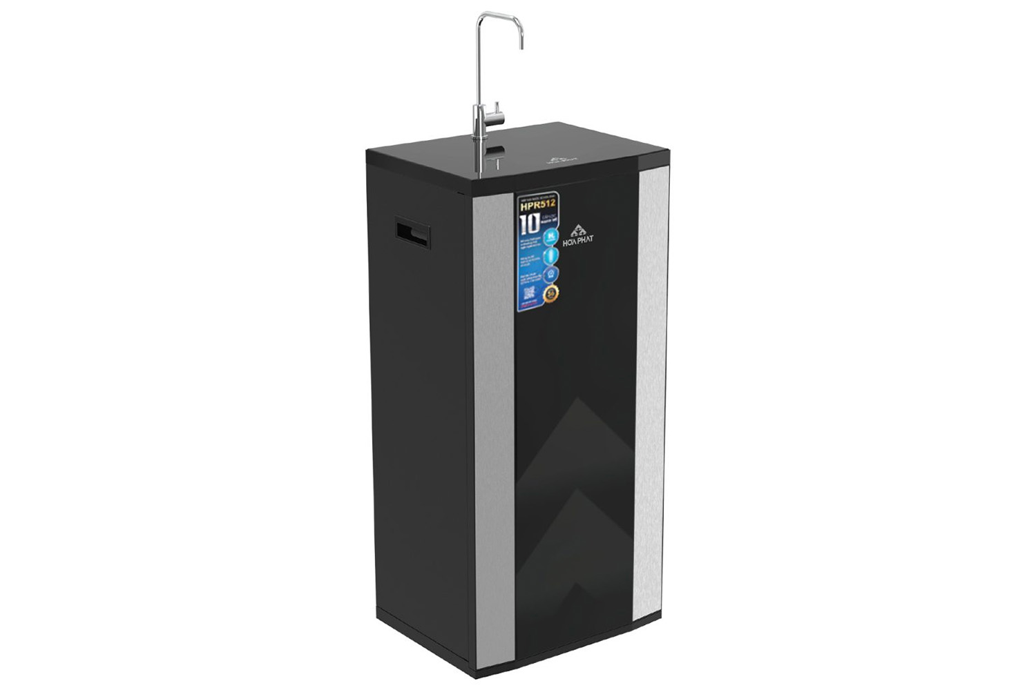 Máy Lọc Nước RO Hydrogen Hòa Phát HPR512 | Tủ Đứng 10 Lõi