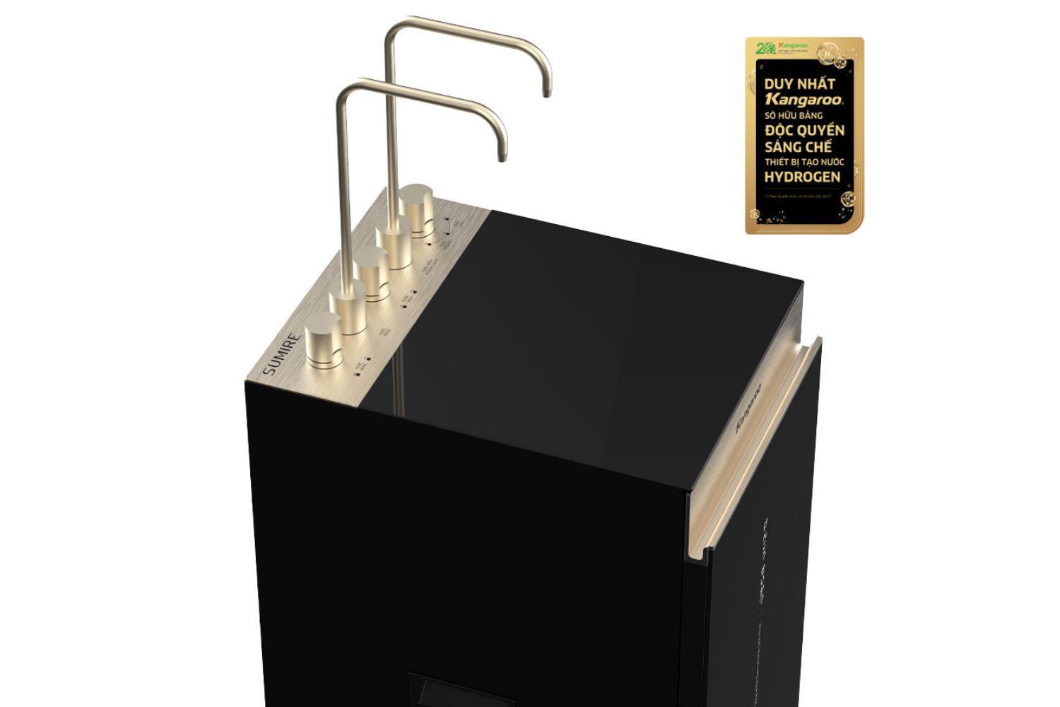 Máy Lọc Nước RO Nóng Nguội Lạnh Hydrogen Ion Kiềm Kangaroo Sumire KGHC12A3 | Tủ Đứng 12 Lõi