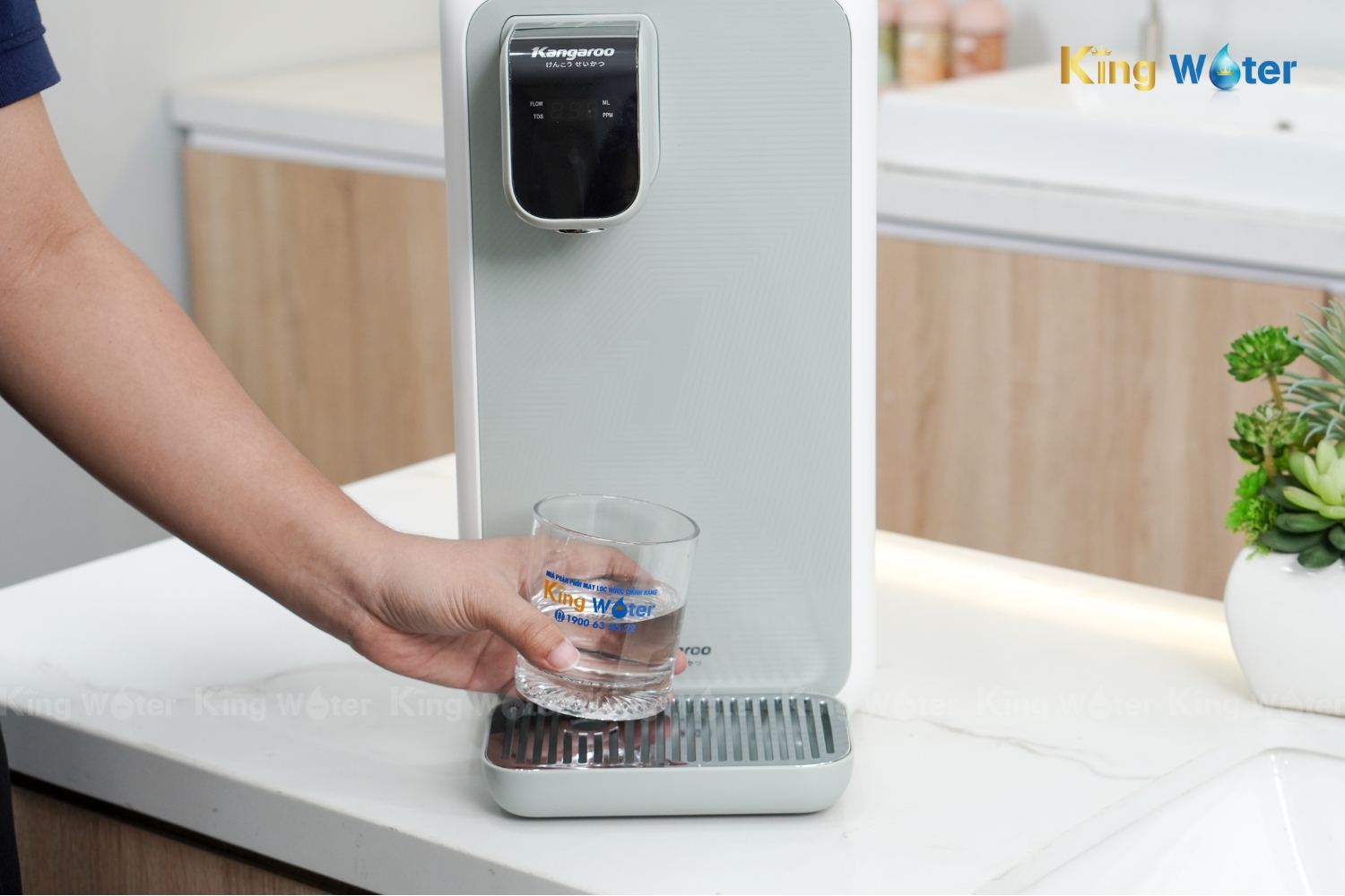 Máy Lọc Nước RO Kangaroo Hydrogen KG400HD | Để Bàn 5 Lõi