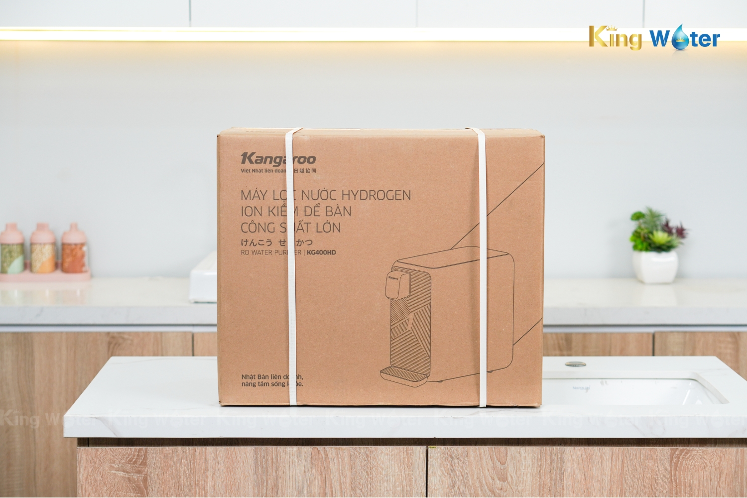 Máy Lọc Nước RO Kangaroo Hydrogen KG400HD | Để Bàn 5 Lõi