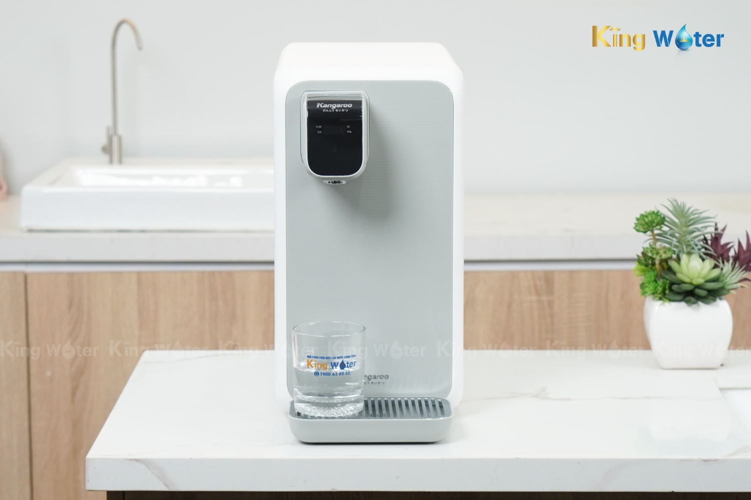Máy Lọc Nước RO Kangaroo Hydrogen KG400HD | Để Bàn 5 Lõi