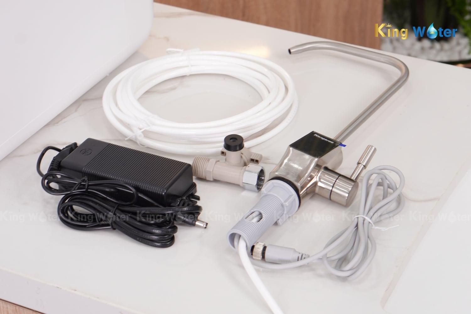 Máy Lọc Nước RO Kangaroo Hydrogen KG400US | Tủ Nguyên Khối Để Gầm 05 Lõi