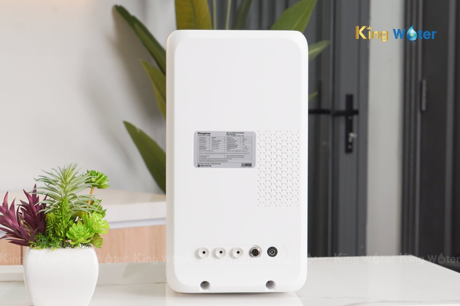 Máy Lọc Nước RO Kangaroo Hydrogen KG400US | Tủ Nguyên Khối Để Gầm 05 Lõi