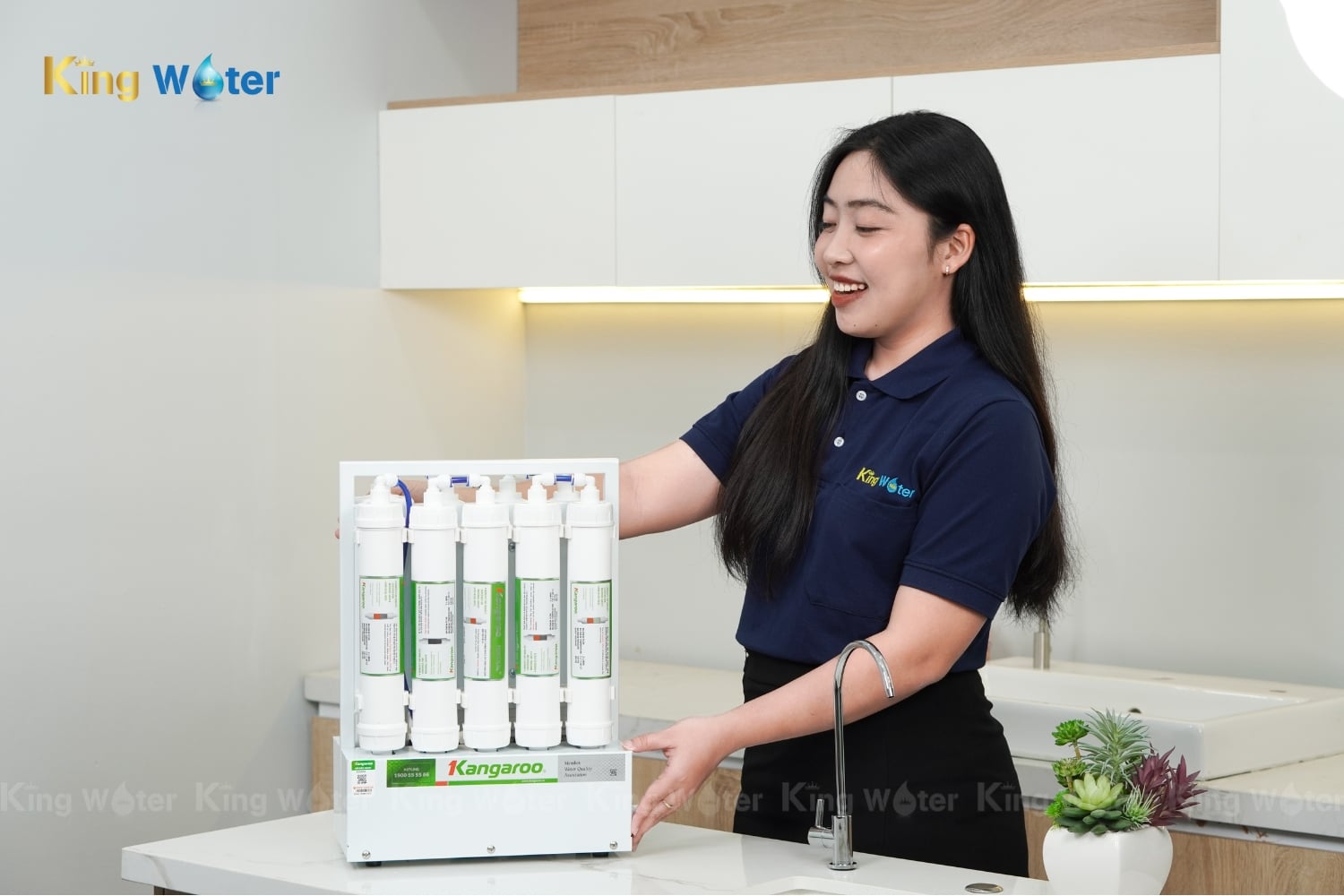 Máy Lọc Nước RO Kangaroo KGHP66 | Để Gầm 9 lõi