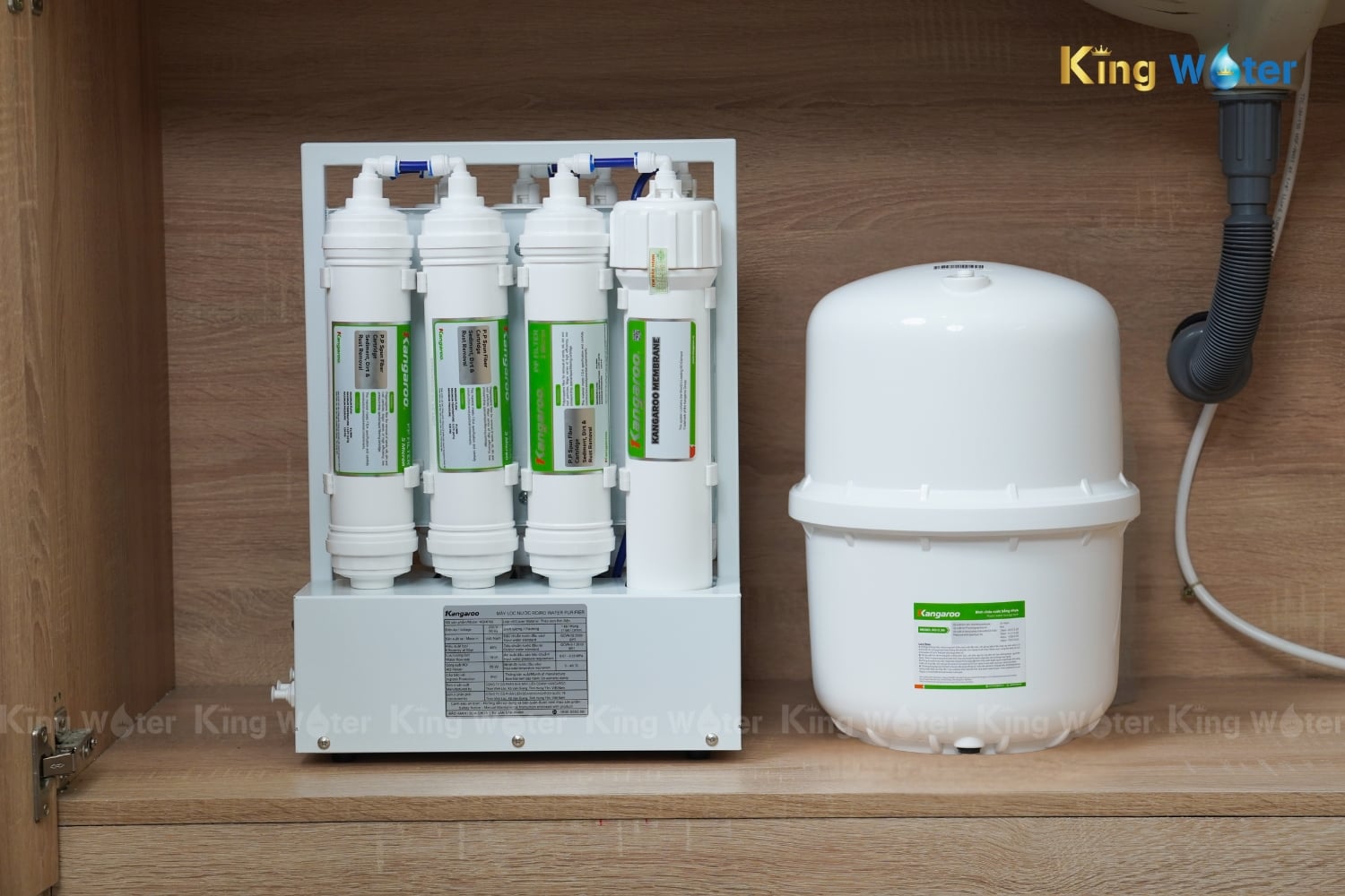 Máy Lọc Nước RO Kangaroo KGHP66 | Để Gầm 9 lõi