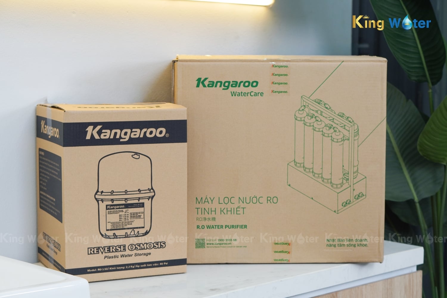 Máy Lọc Nước RO Kangaroo KGHP66 | Để Gầm 9 lõi