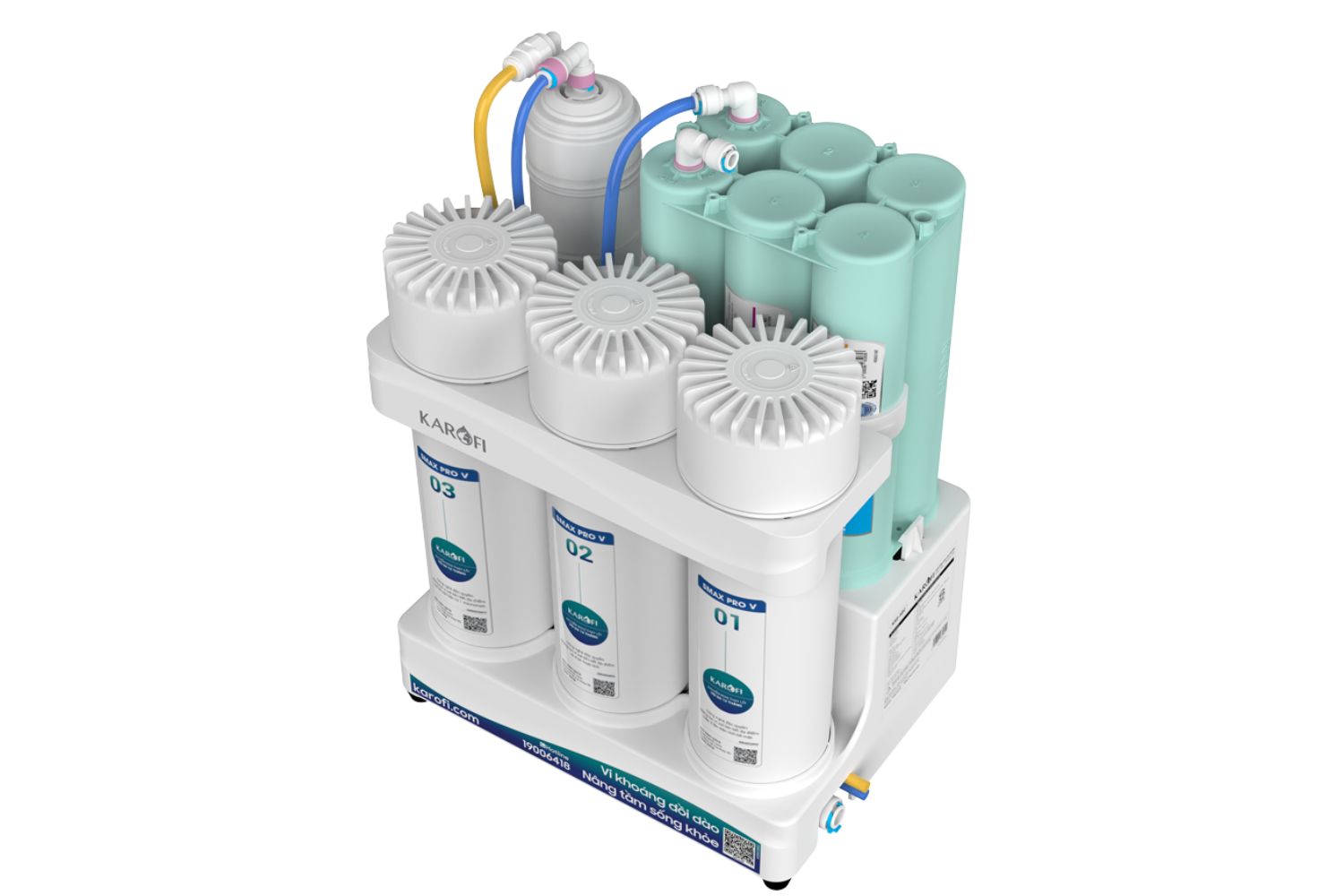 Máy Lọc Nước RO Karofi KAQ-U05 Pro | Âm Tủ 10 Lõi