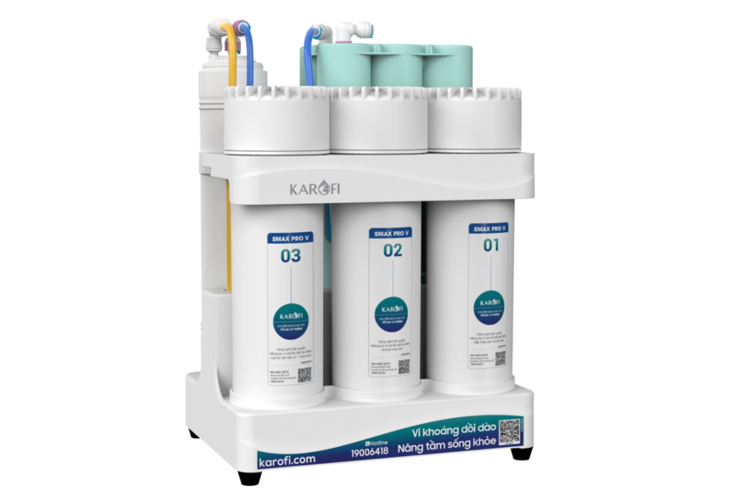 Máy Lọc Nước RO Karofi KAQ-U05 Pro | Âm Tủ 10 Lõi