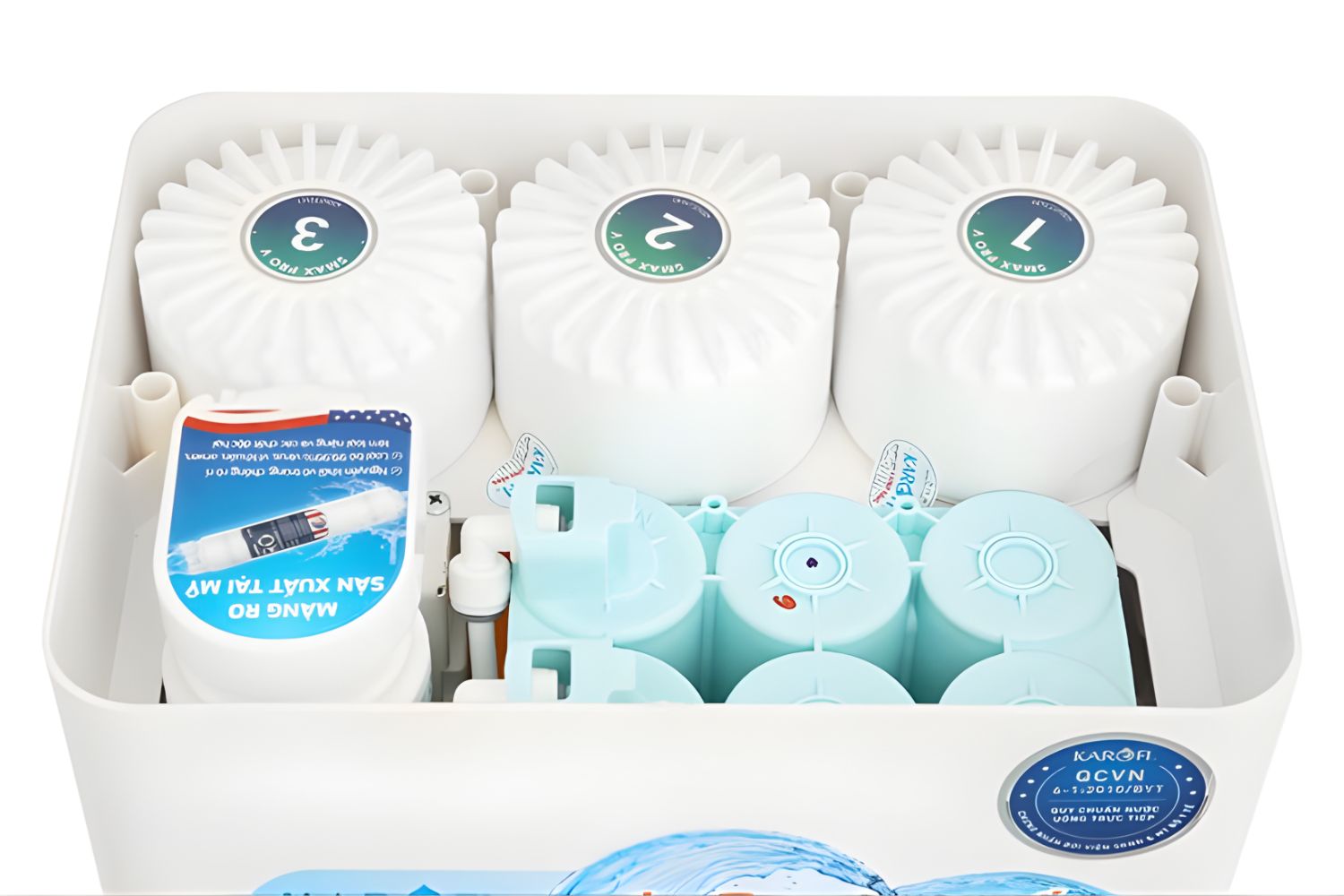 Máy Lọc Nước RO Hydrogen Karofi KAQ-U98 PRO | Để Gầm 10 Lõi