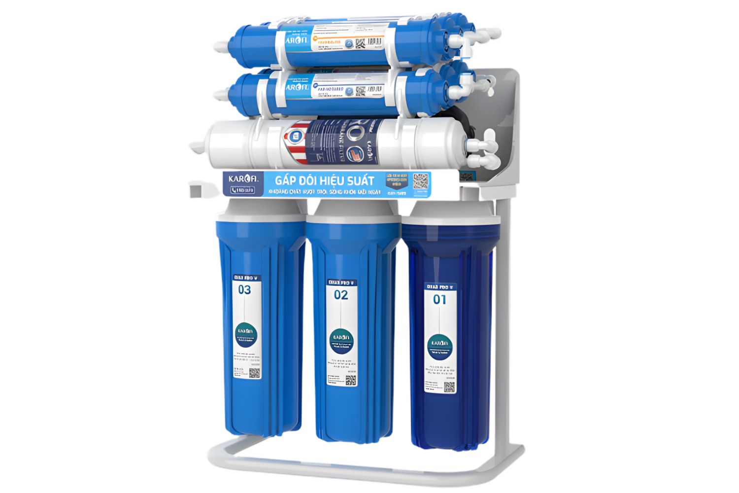 Máy Lọc Nước RO Karofi KHY-TN100 | Để Gầm 10 Lõi