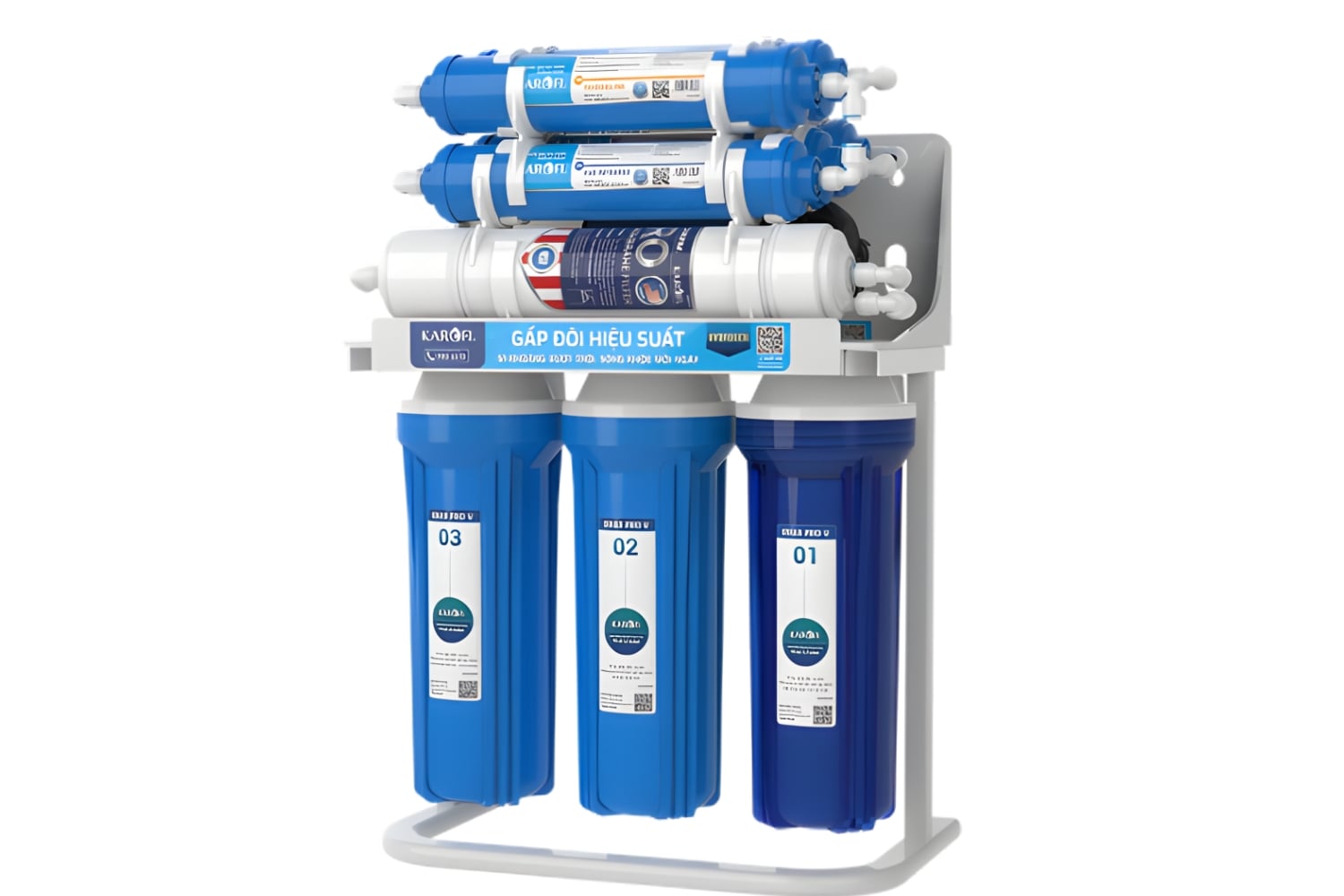 Máy Lọc Nước RO Karofi KHY-TN99 | Để Gầm 10 Lõi
