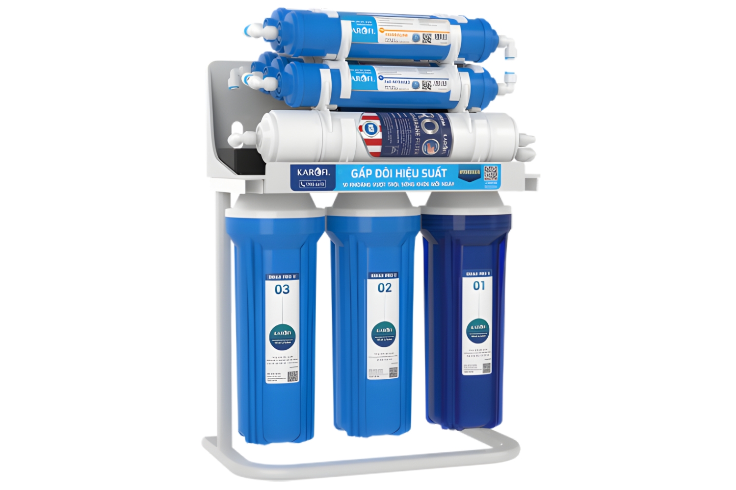 Máy Lọc Nước RO Karofi KHY-TN99 | Để Gầm 10 Lõi