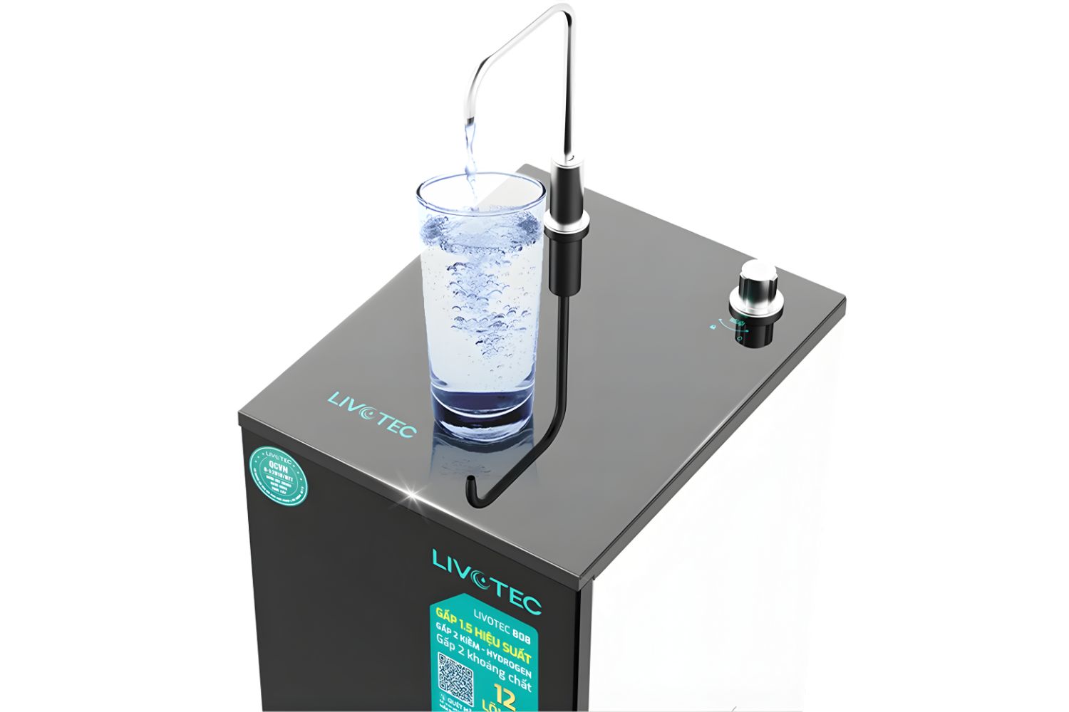 Máy Lọc Nước RO Karofi Lovitec 808 | Tủ Đứng 12 Lõi