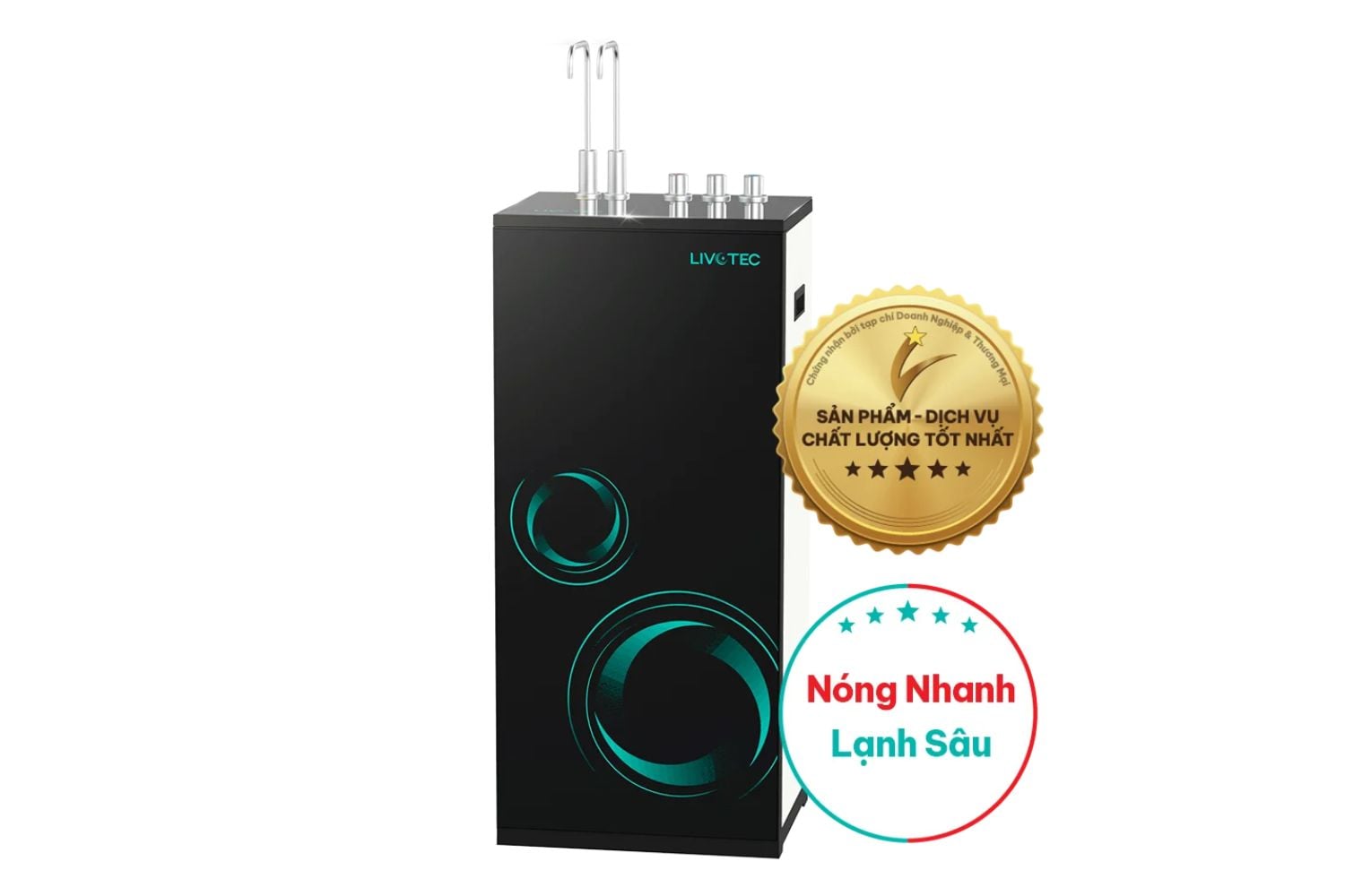 Máy Lọc Nước RO Nóng Lạnh Karofi Livotec 629 | Tủ Đứng 10 Lõi