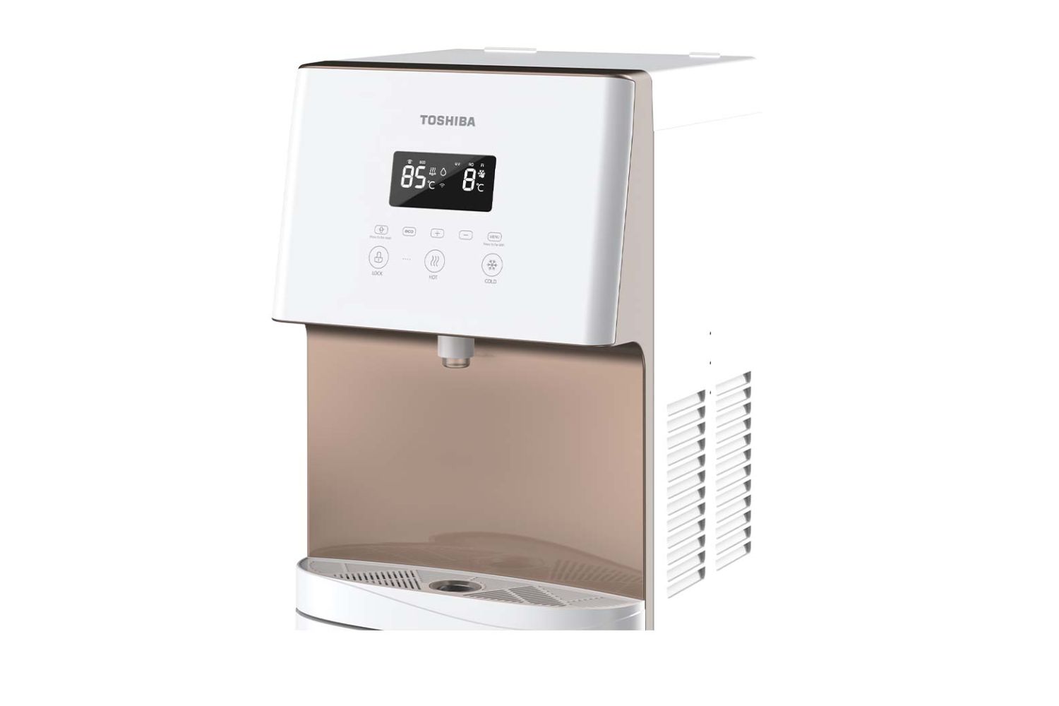 Máy Lọc Nước RO Nóng Lạnh Toshiba TWP-W1630SVN(W) | Tủ Đứng 7 Lõi