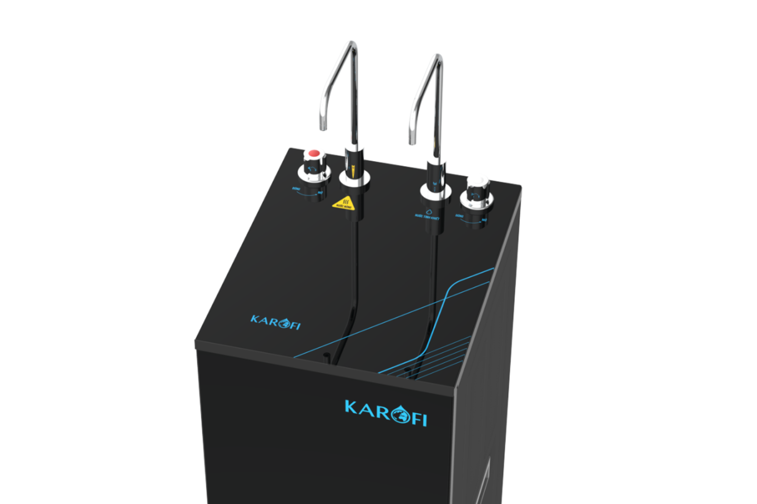 Máy Lọc Nước RO Nóng Nguội Karofi KAH-D18 | Tủ Đứng 11 Lõi