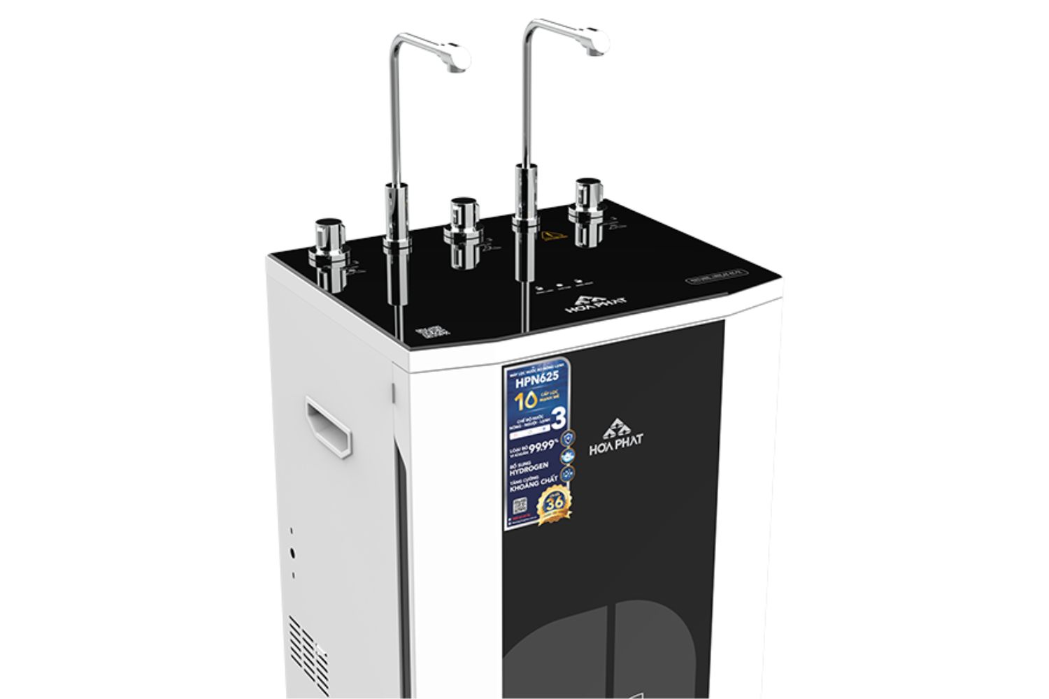 Máy Lọc Nước RO Nóng Nguội Lạnh Hydrogen Hoà Phát HPN625 | Tủ Đứng 10 Lõi