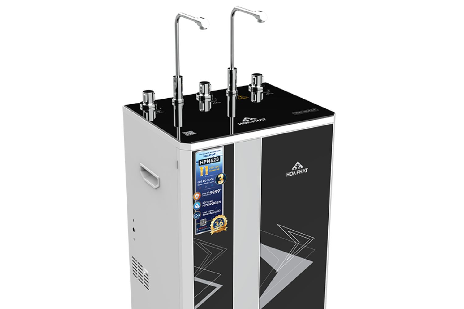 Máy Lọc Nước RO Nóng Nguội Lạnh Hydrogen Hoà Phát HPN628 | Tủ Đứng 11 Lõi