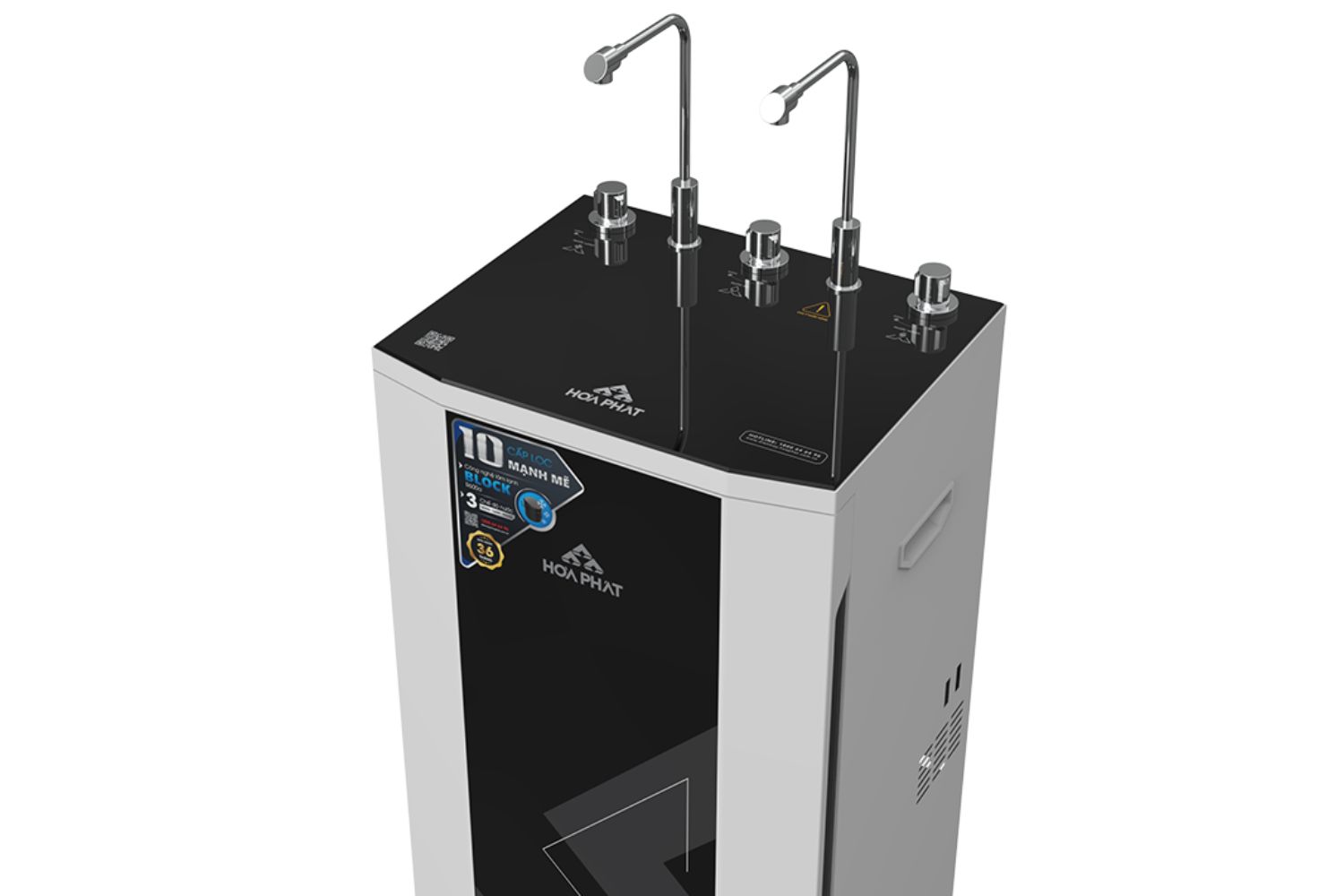 Máy Lọc Nước RO Nóng Nguội Lạnh Hydrogen Hoà Phát HPN638 | Tủ Đứng 10 Lõi