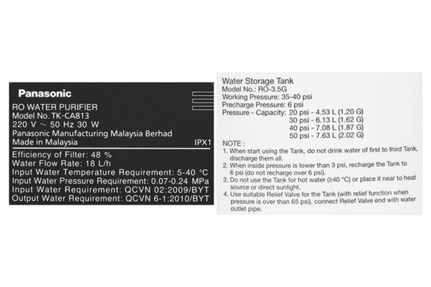 Máy Lọc Nước RO Panasonic TK-CA813F | Tủ Đứng 7 Lõi