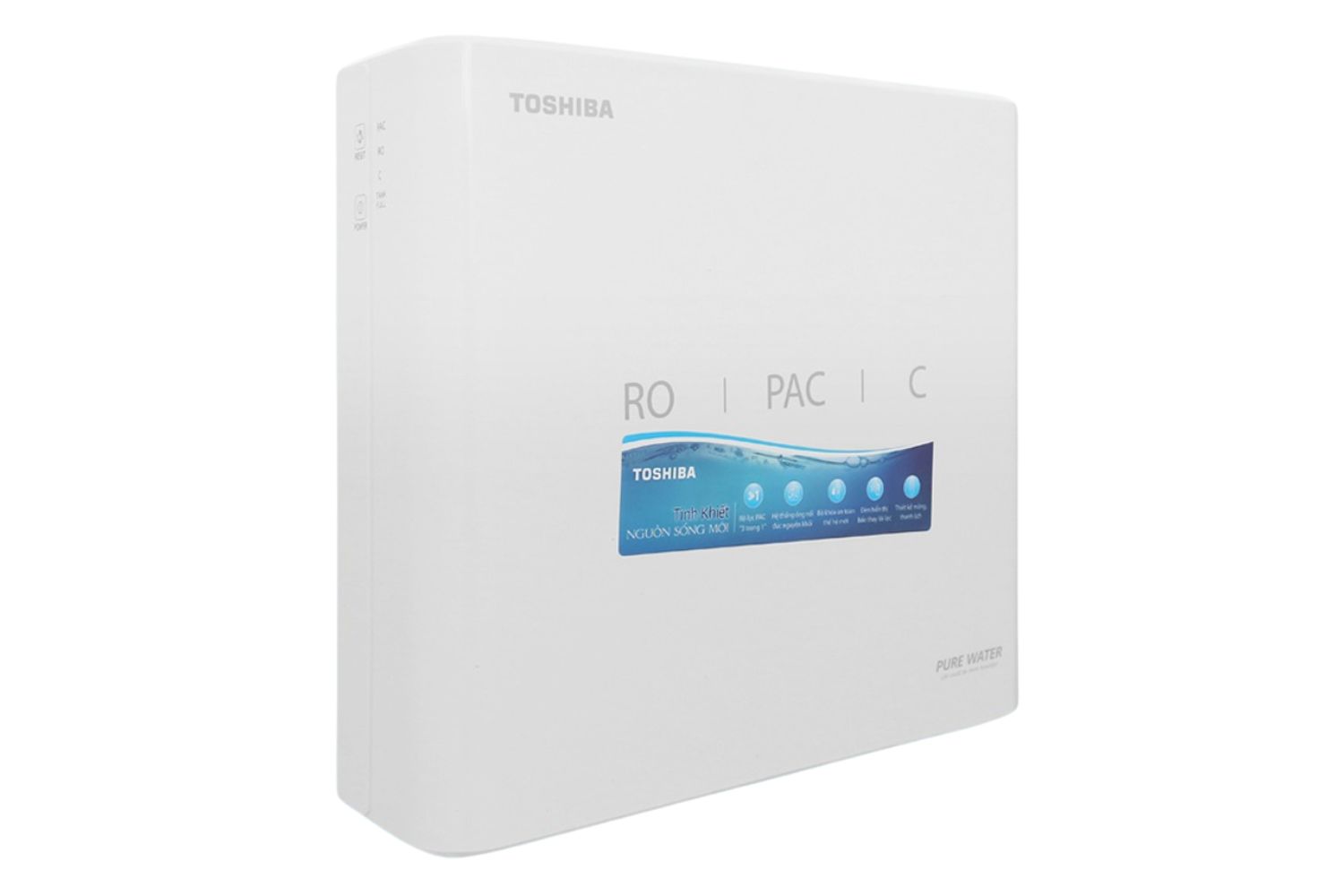 Máy Lọc Nước RO Toshiba TWP-N1686UV (W) | Để Bàn Âm Tủ 3 Lõi